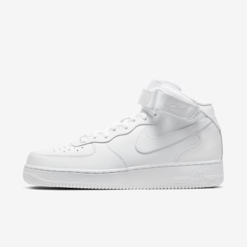 Nike Air Force 1 Mid '07 - Férfi Utcai Cipő - Fehér/Fehér